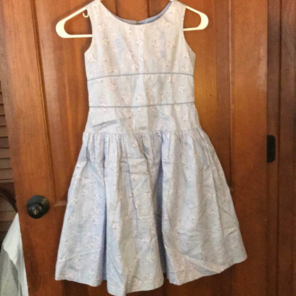 American Girl Purple Floral Dress